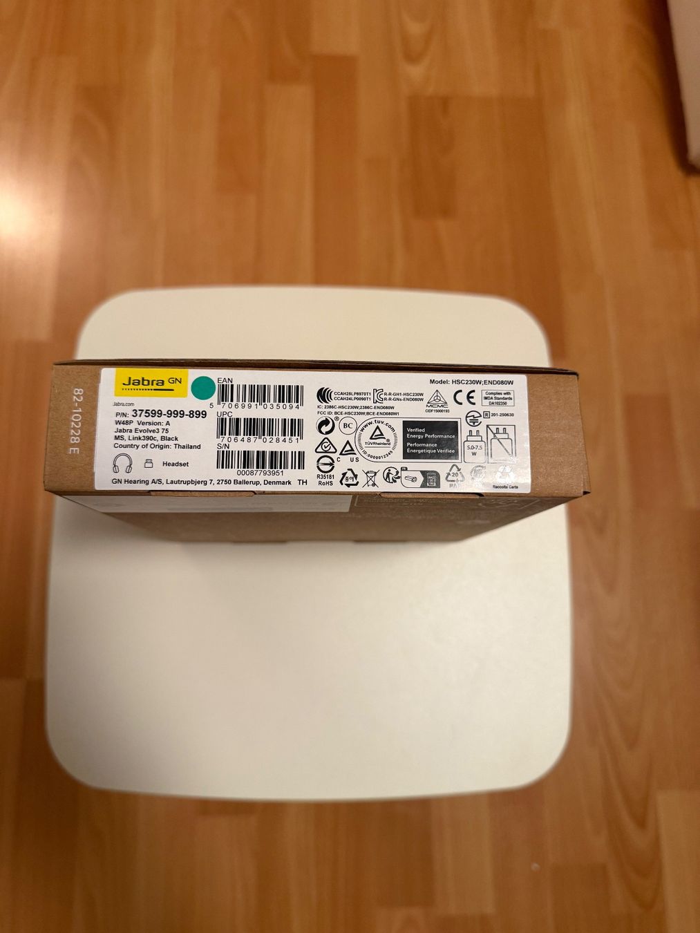 Jabra Cuffie: Jabra Evolve3 75 MS – Nuovo e nell'imballaggio originale da Uster venduto da Ledronnie 3
