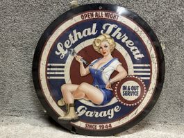 Lethal treaht garage 1944 pin up