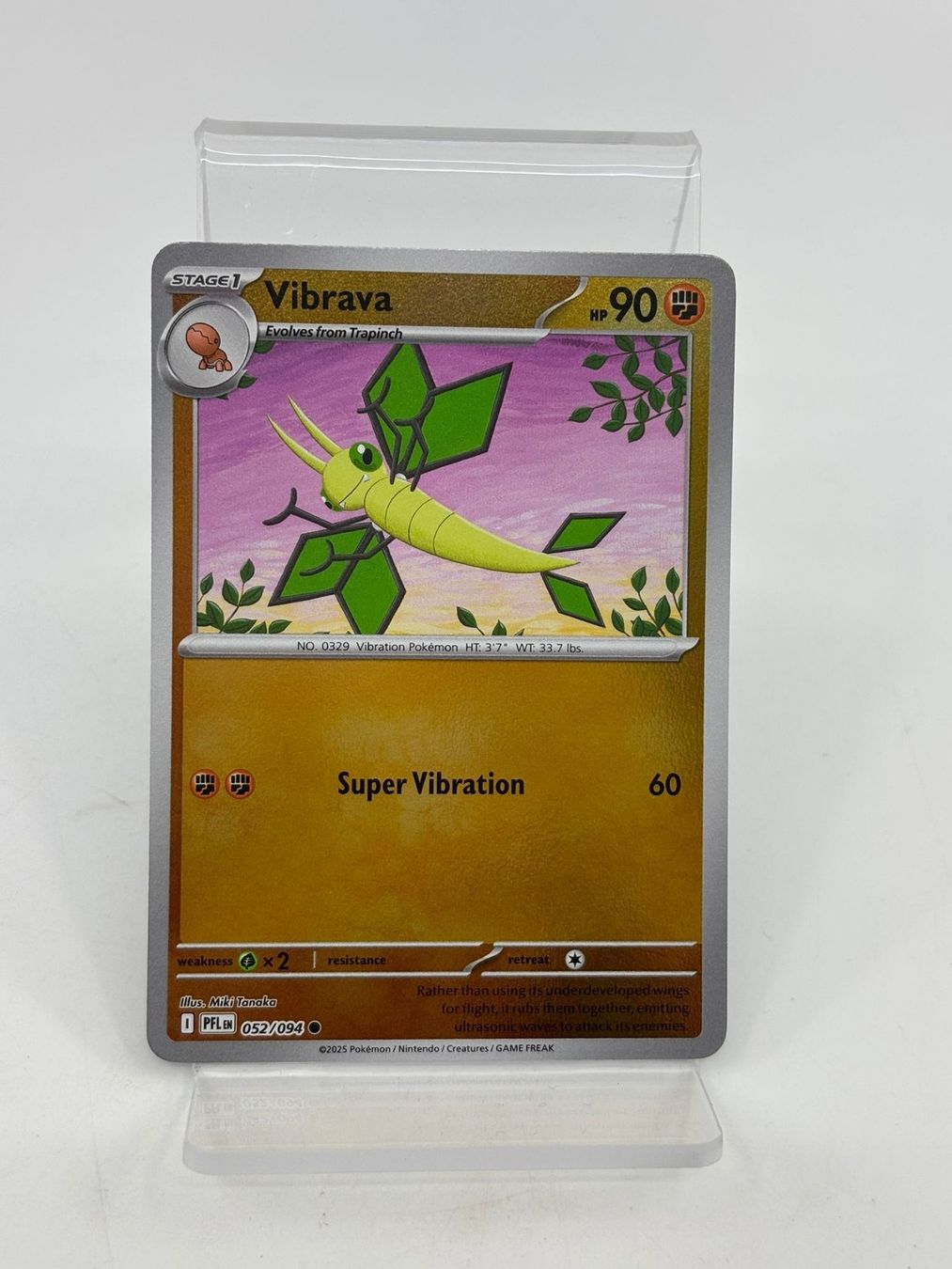 Pokémon Carte collezionabili: Pokemon Vibrava 052/094 – Usato da Herisau venduto da Pokemon2026