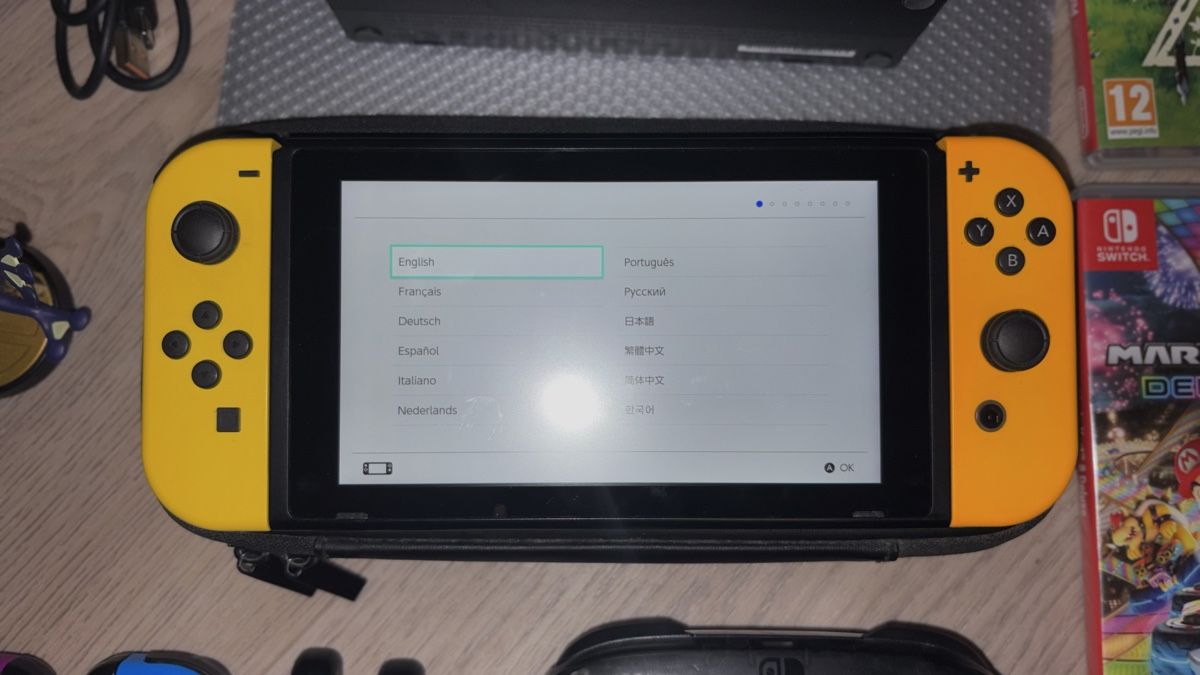Nintendo Konsolen: Nintendo Switch Set + 2 Pro Controller & div. Zubehör – Gebraucht aus Zwingen von imh_bl67 3