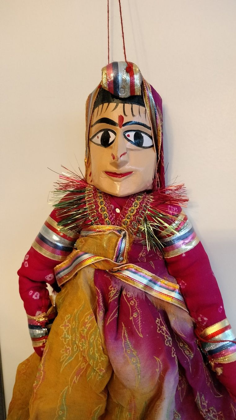 Giocattoli: Marionnettes traditionnelles du Rajasthan – Usato da Fribourg venduto da magomerlino 5