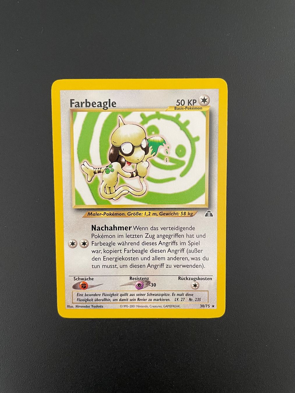 Pokémon Carte collezionabili: Pokémon Neo Discovery Farbeagle 30/75 – Usato da Zürich venduto da kev_c5cb
