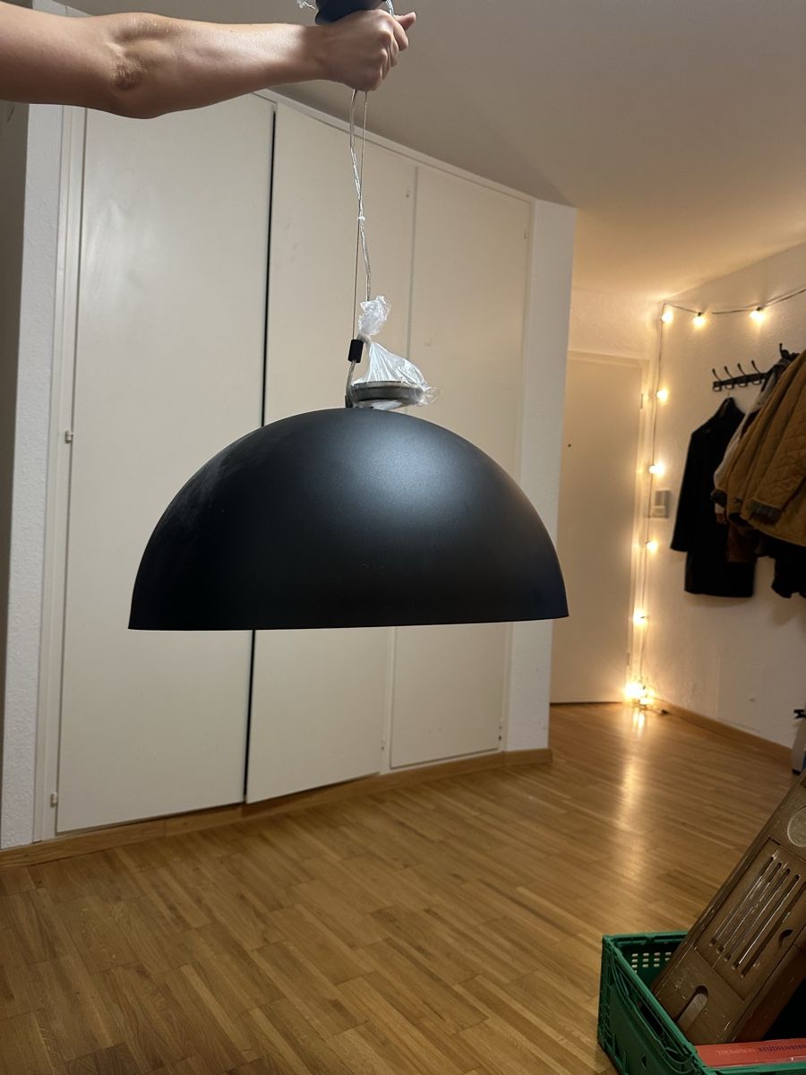 Eglo Lampadari & plafoniere: Eglo Hängeleuchte, schwarz – Usato da Zürich venduto da FrauMalzahn 1