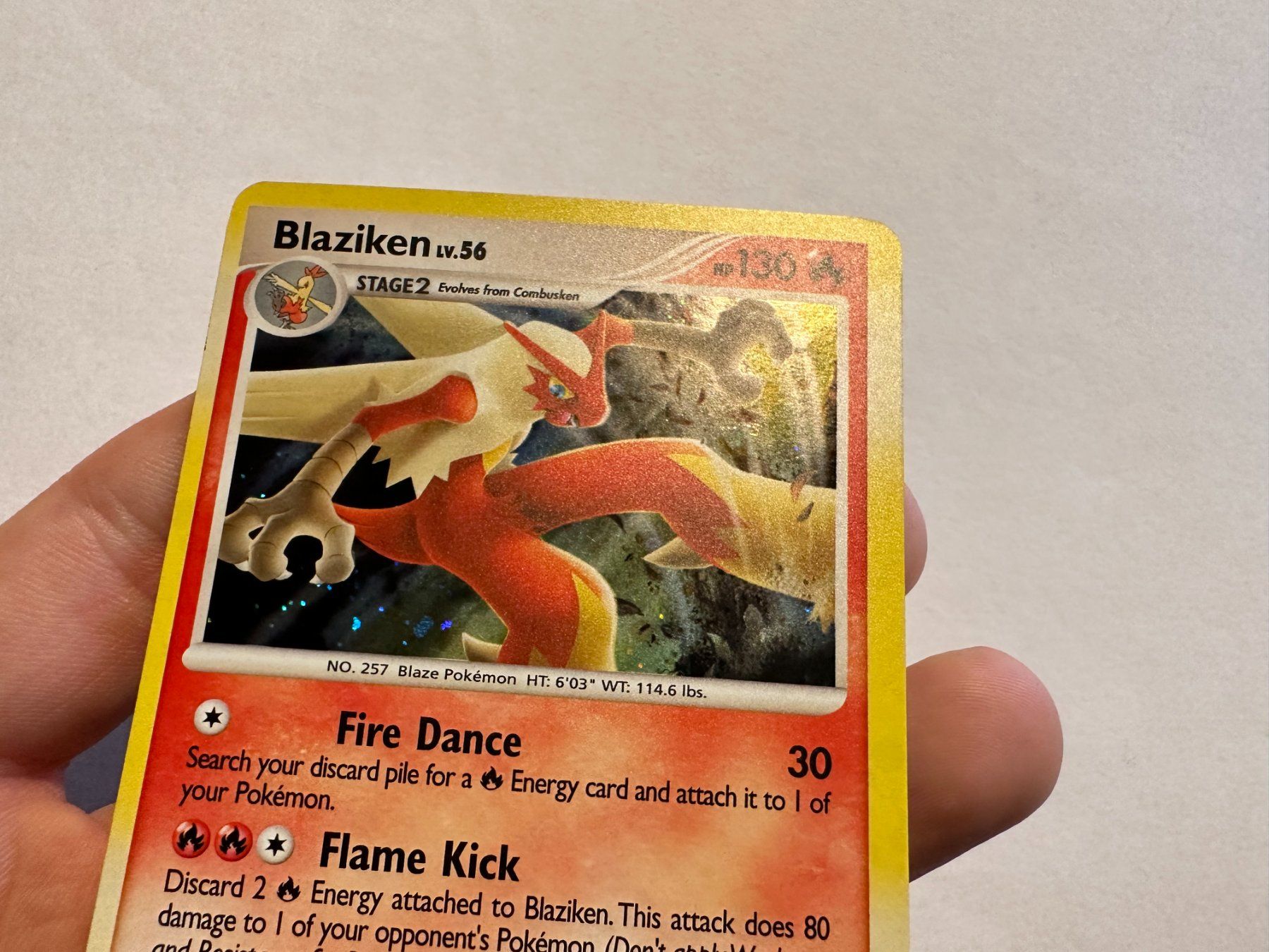 Pokémon Carte collezionabili: Blaziken holo D&P Great Encounters EN – Usato da Hagendorn venduto da Pokecollectorch 2