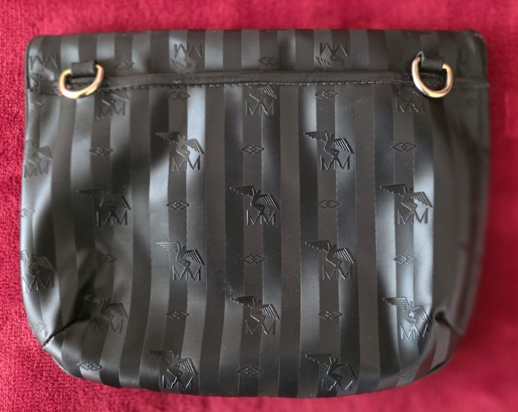 Maison Mollerus Borse da donna: Original Maison Mollerus Tasche, schwarz, gold – Usato da Wädenswil venduto da Vegas65 1