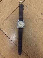 Herren Armbanduhr BUCHERER Chronometer Lederarmband
