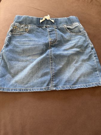 Sommer Jeansrock, Grösse 122verstellbarer Bund, Top!