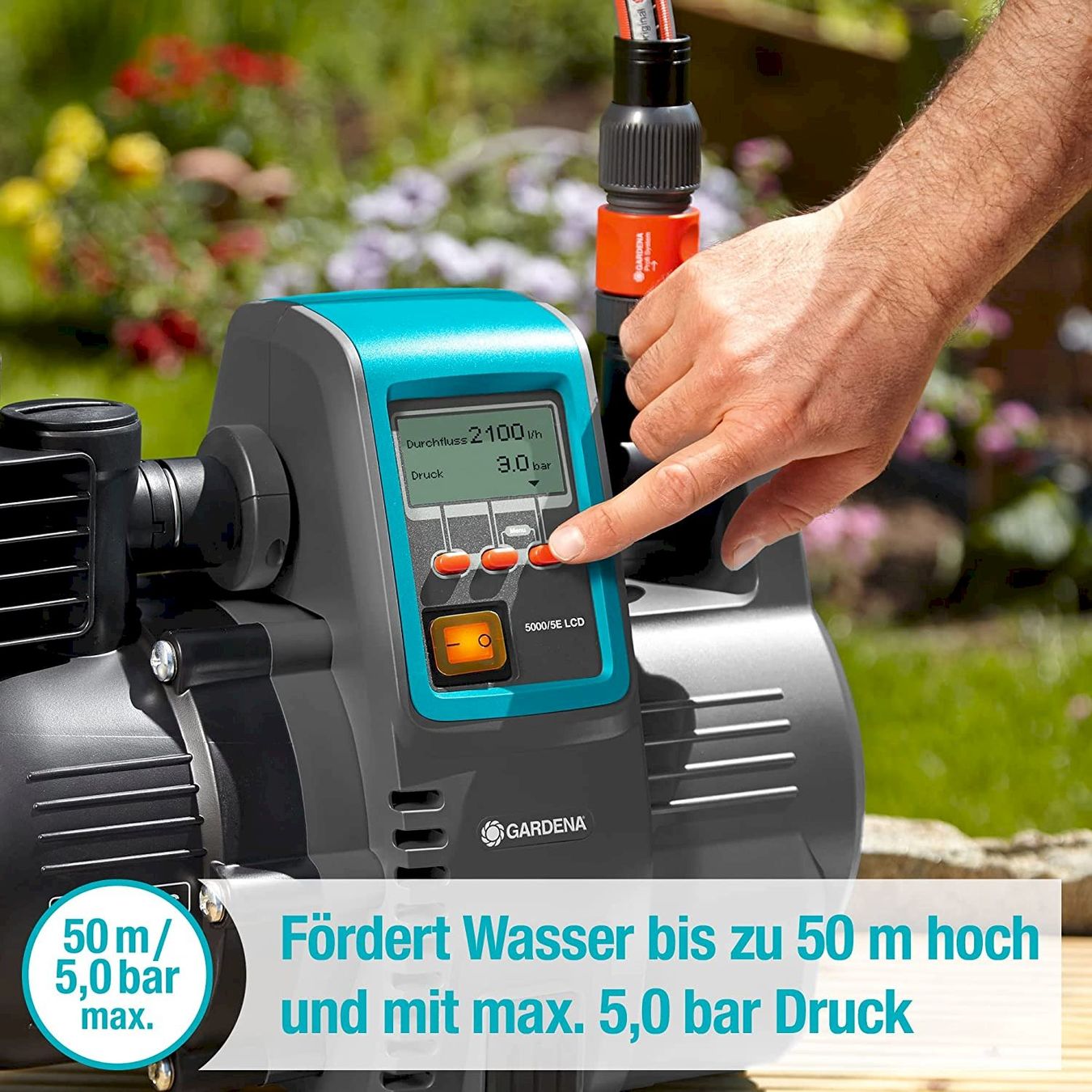 Humidifier & Arroser: Gardena Comfort 5000/5E LCD – Neuf avec emballage d'origine à Bottighofen par zaap 4