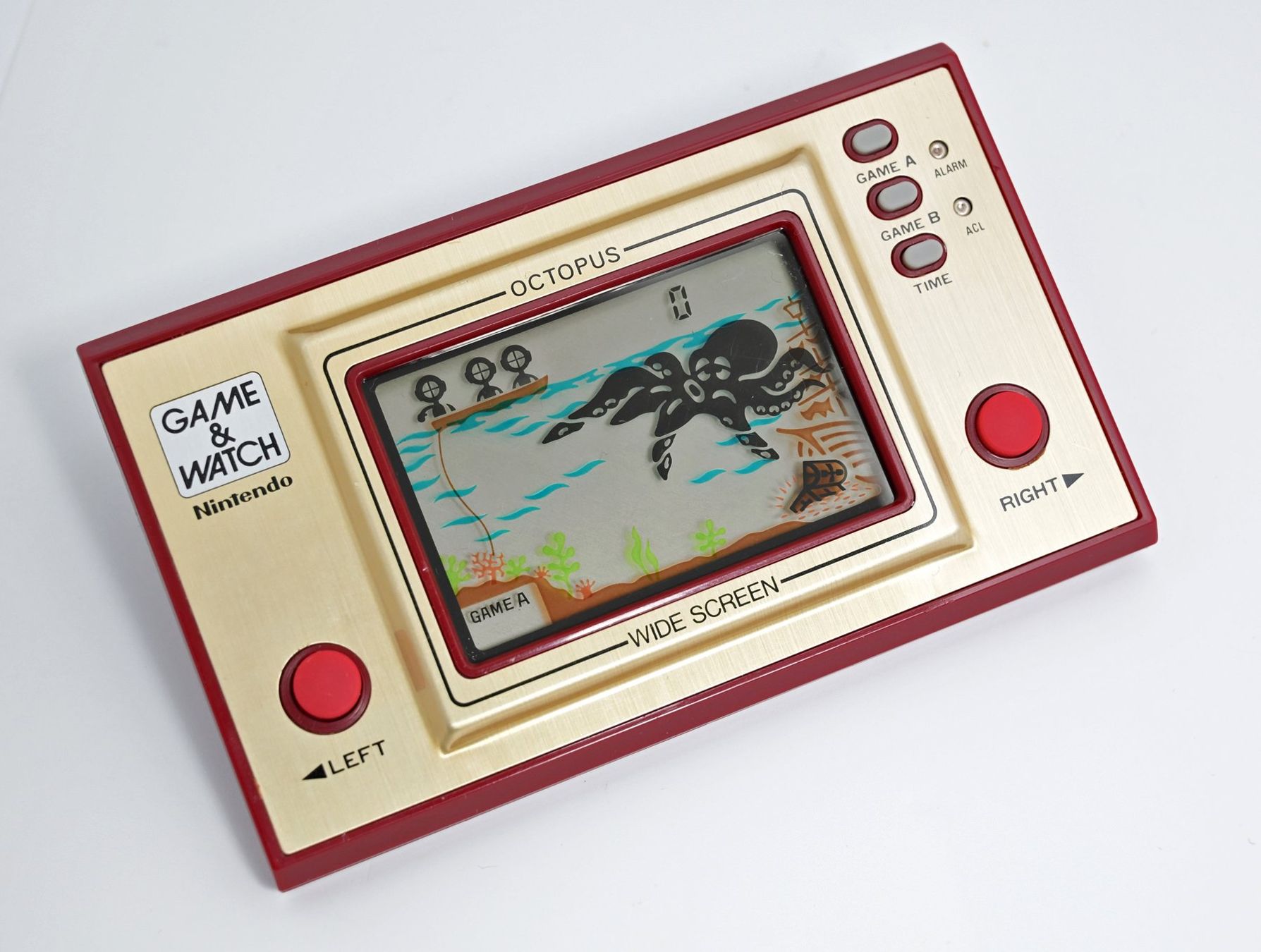 Nintendo Consoles: Nintendo Game and Watch Octopus – D'occasion à Winkel par m_classic 2