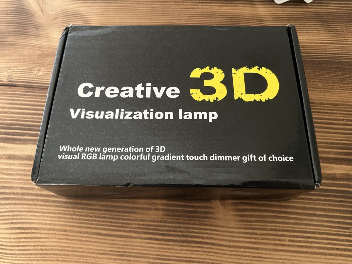 Lampen: 3D-Lampe *NEU*/ creative 3d visualization lamp – Neu und originalverpackt aus Neerach von TanjaK94 1
