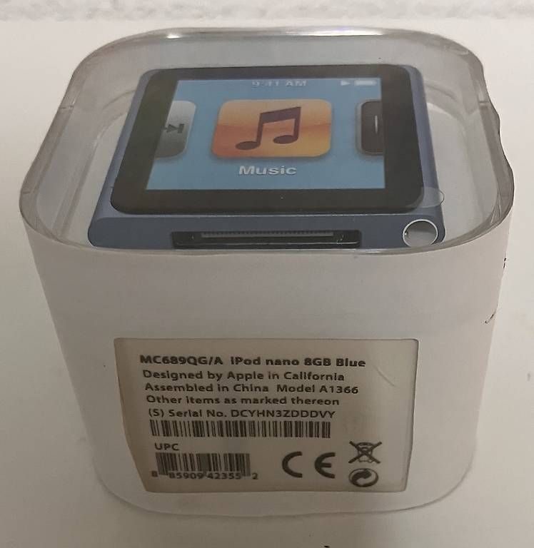 Apple Lettore multimediale portatile: Apple iPod Nano 6.Gen. – Nuovo e nell'imballaggio originale da Schmerikon venduto da Amco