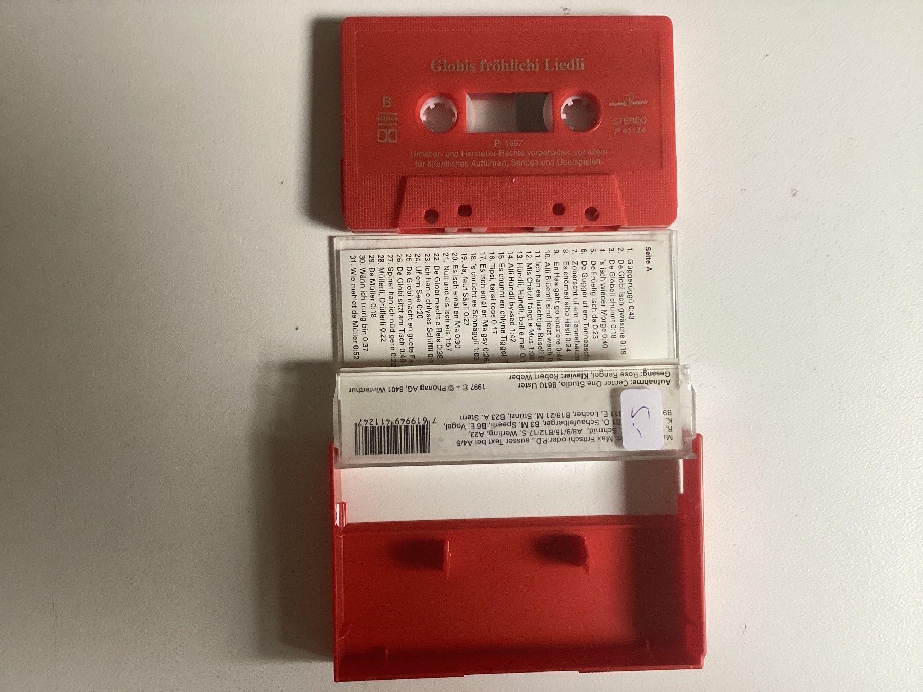 Musicassette: Globis MC – Usato da Gutenswil venduto da Hamzian 1