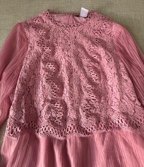Camicette: Rosafarbene Strickbluse Gr.42 – Usato da Egg b. Zürich venduto da lipe96 1