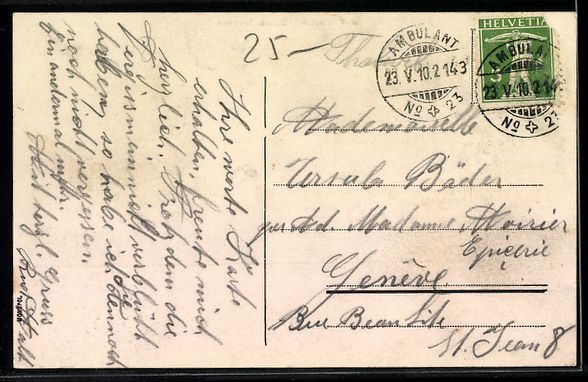 Cartoline postali: Zürich, Strassenbahn in der Bahnhofstra – Usato da Berlin venduto da bartko-reher 1
