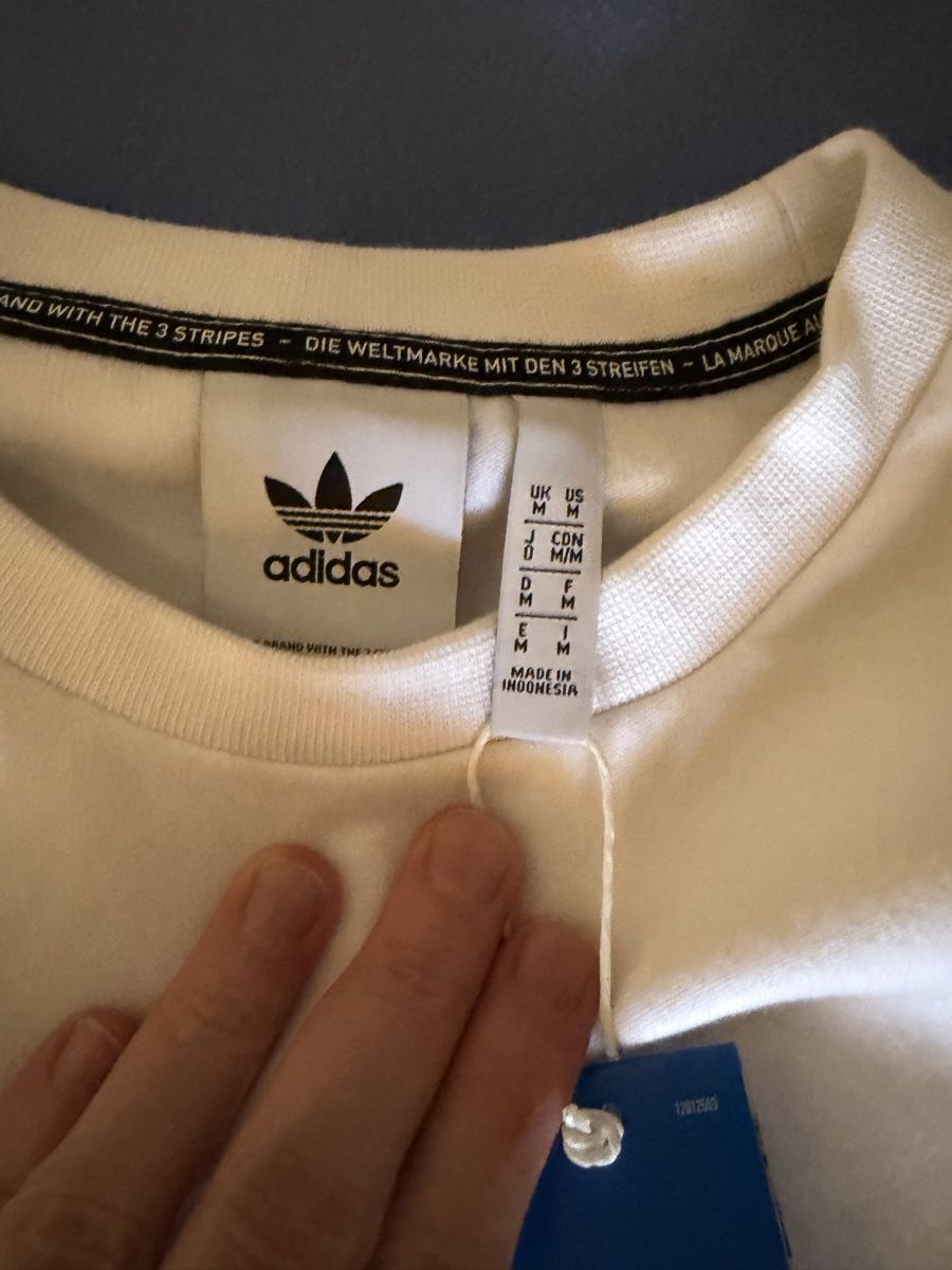 Adidas Maglioni & Felpe: Adidas Sweathsirt White – Nuovo e nell'imballaggio originale da Ascona venduto da GioeleS 2