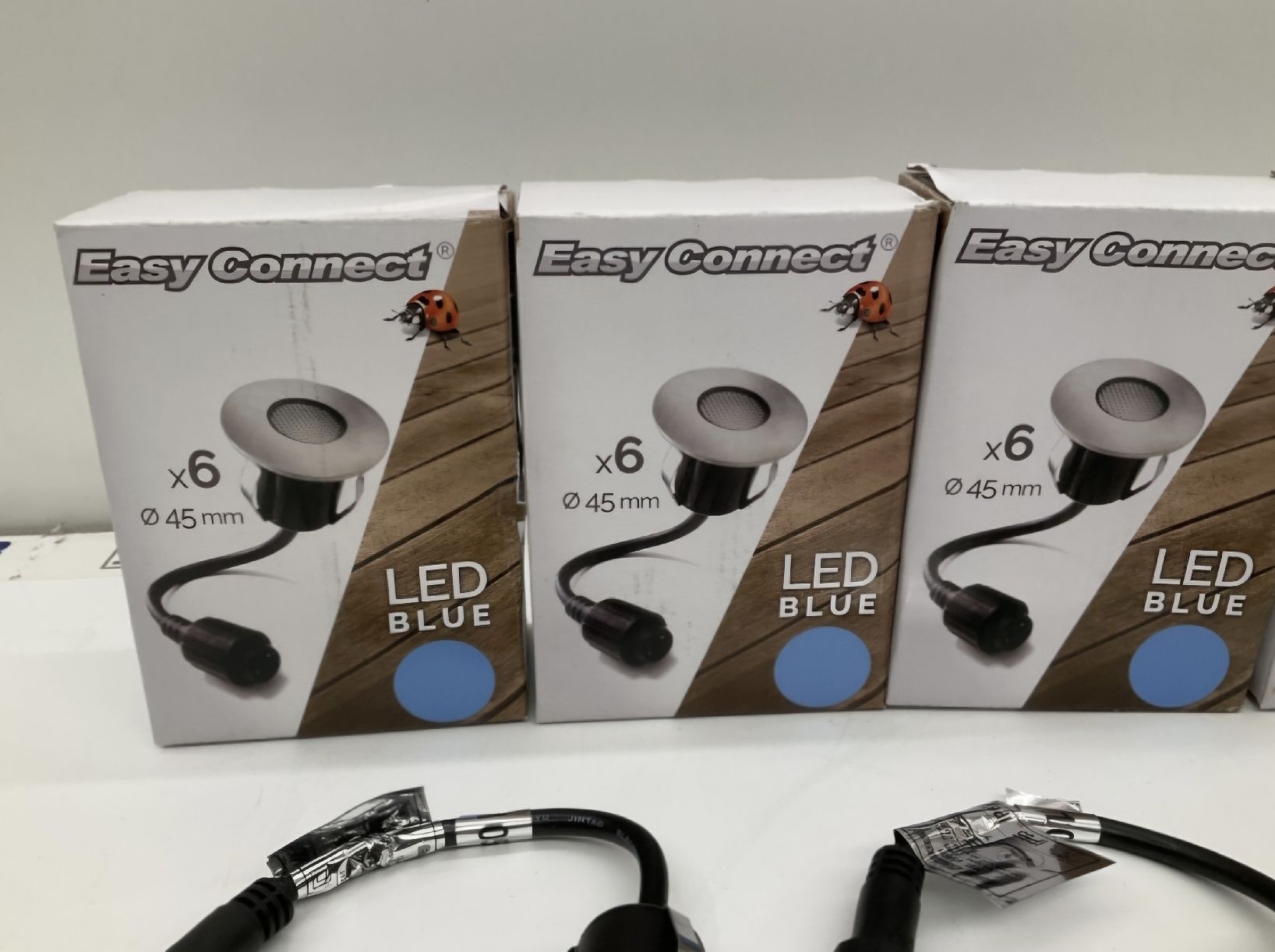 Lampade: 6 x LED Spot mit Chromstahlrand easy connect – Nuovo e nell'imballaggio originale da Rottenschwil venduto da tob_h7ld 1