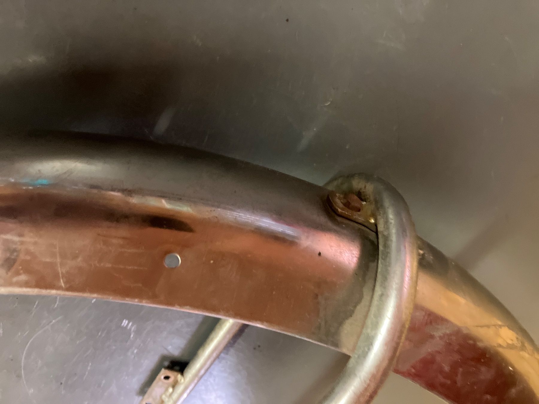 Puch Ciclomotori: Schutzblech Chrominox Puch X30 NL/NS – Usato da Oberriet SG venduto da olli20 3