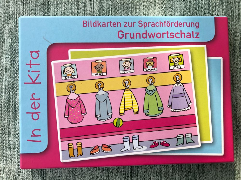 IN DER KITA Bildkarten Grundwortschatz (Gebraucht) in Wallisellen für