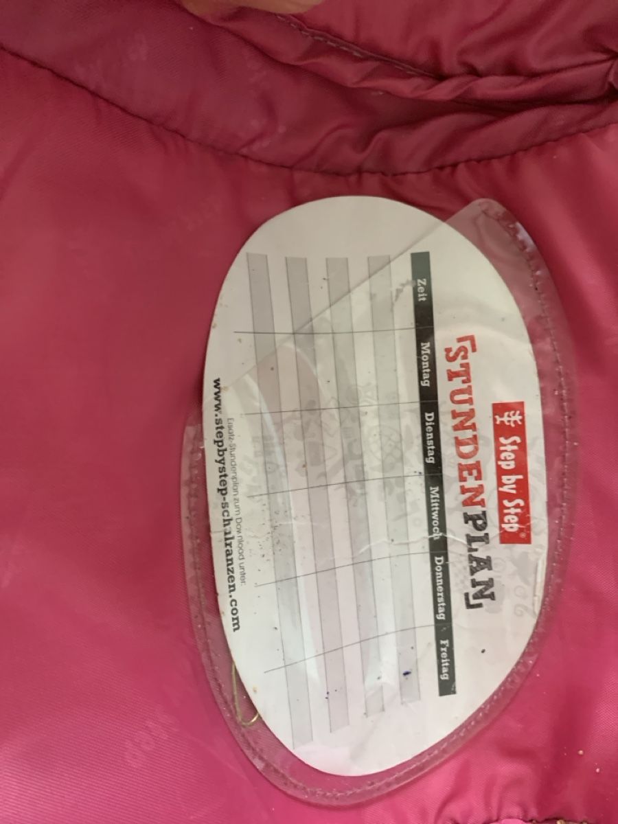 Step by Step Borse & Zaini: Schulranzen Step by Step pink Schmetterling – Usato da Adligenswil venduto da mirkolini 5