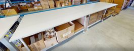 3x Kommissioniertisch auf Rollen  (2,00 × 1,25 × 0,90 m)