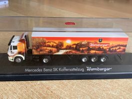 Herpa, Mercedes Benz SK Koffersattelzug "Wernberger"