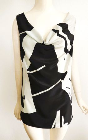 MARIELLA BURANI Seiden Bluse Top neuwertig, 40/42