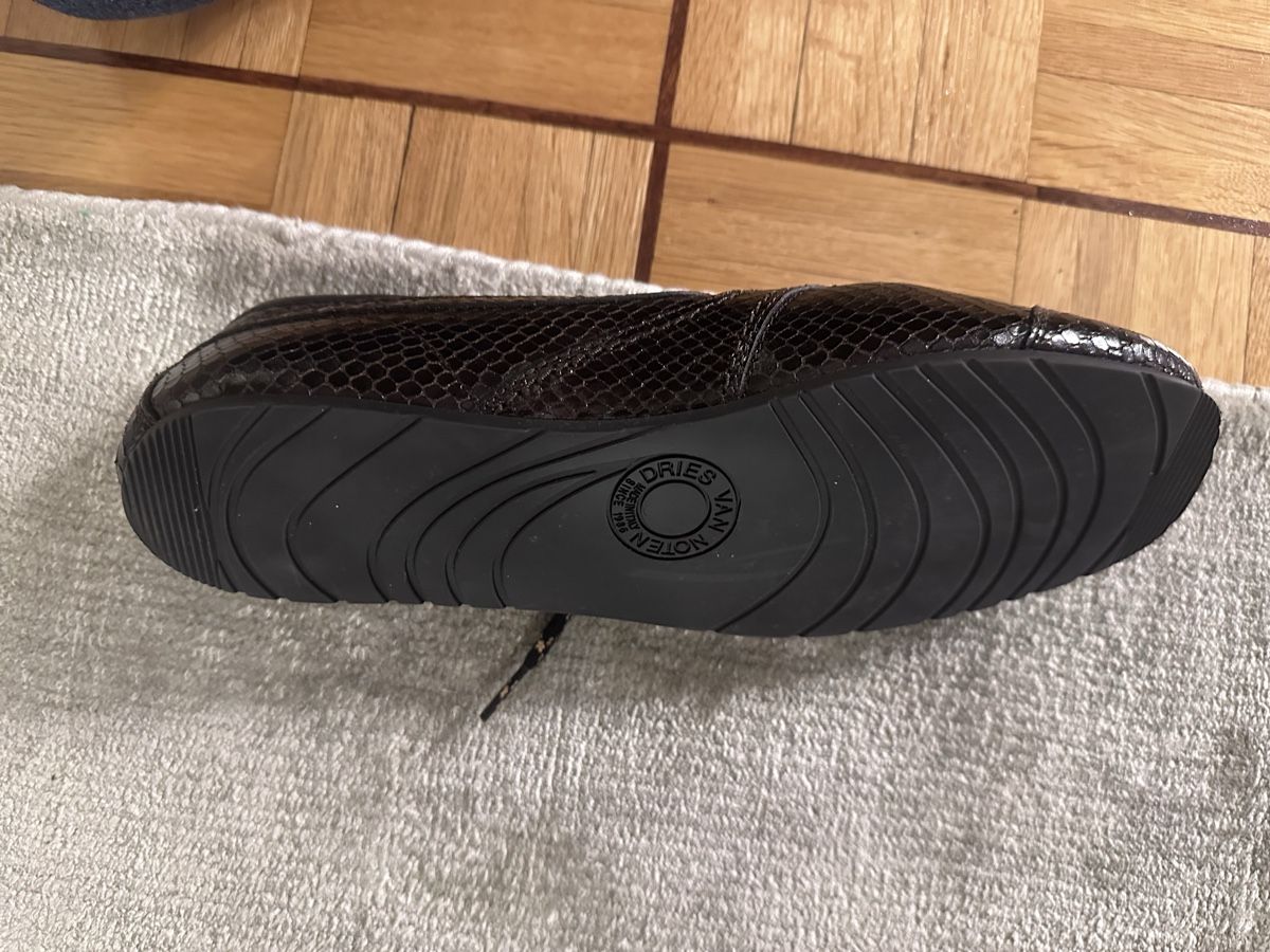 Dries Van Noten Scarpe da uomo: Chaussures neuves Dries Van Noten – Nuovo e nell'imballaggio originale da Genève venduto da Sebe71 5