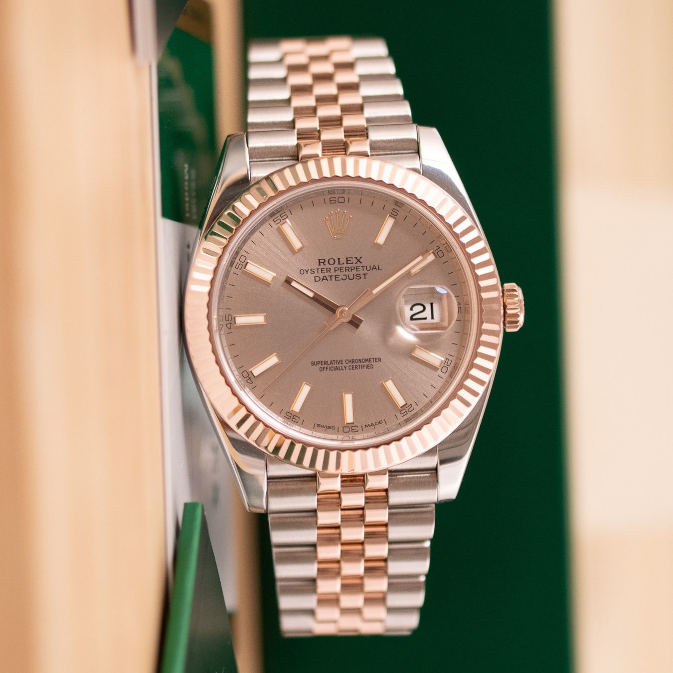 Rolex Orologi: Rolex Datejust 41 / 126331 / 2018/ Full Set / Serv'26 – Usato da Luzern venduto da PrimeSwissTime