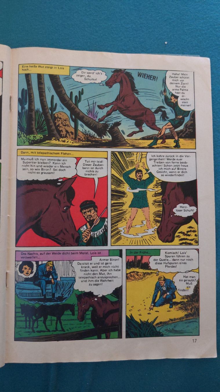 Fumetti: Superman Batman Comic Heft Nr. 17 von 1969 ehapa – Usato da Niederscherli venduto da Mon_Art 5