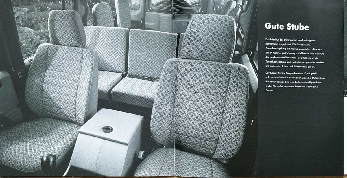 Land Rover Sonstiges Fahrzeugzubehör: Land Rover Defender Td5 Prospekt inkl. Einlageheft Technik – Gebraucht aus Möriken AG von Troemer 9