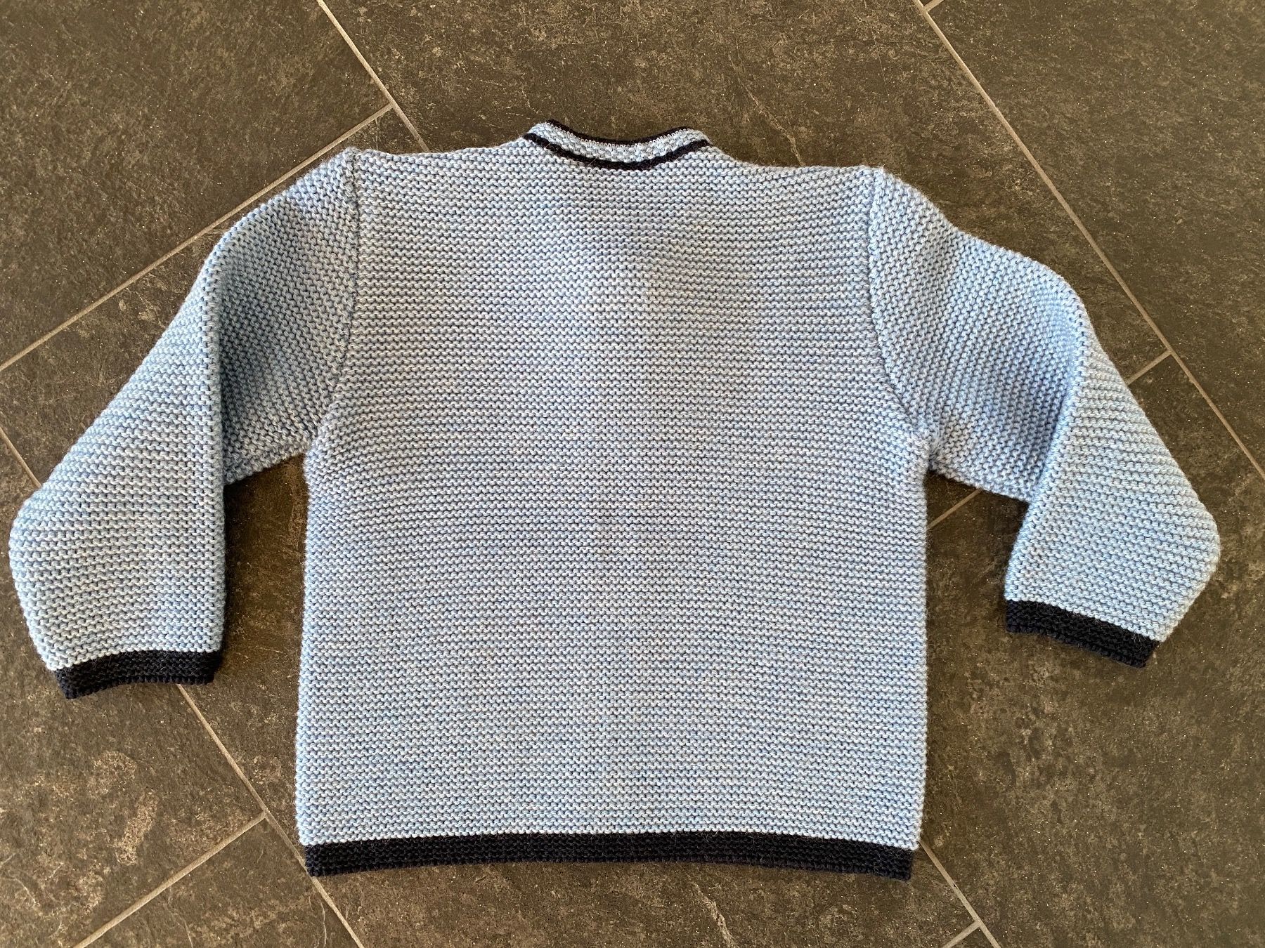 Giacche & Cappotti: Strickjacke hellblau, Grösse 116 – Nuovo e nell'imballaggio originale da Pontresina venduto da cumprerevender 1