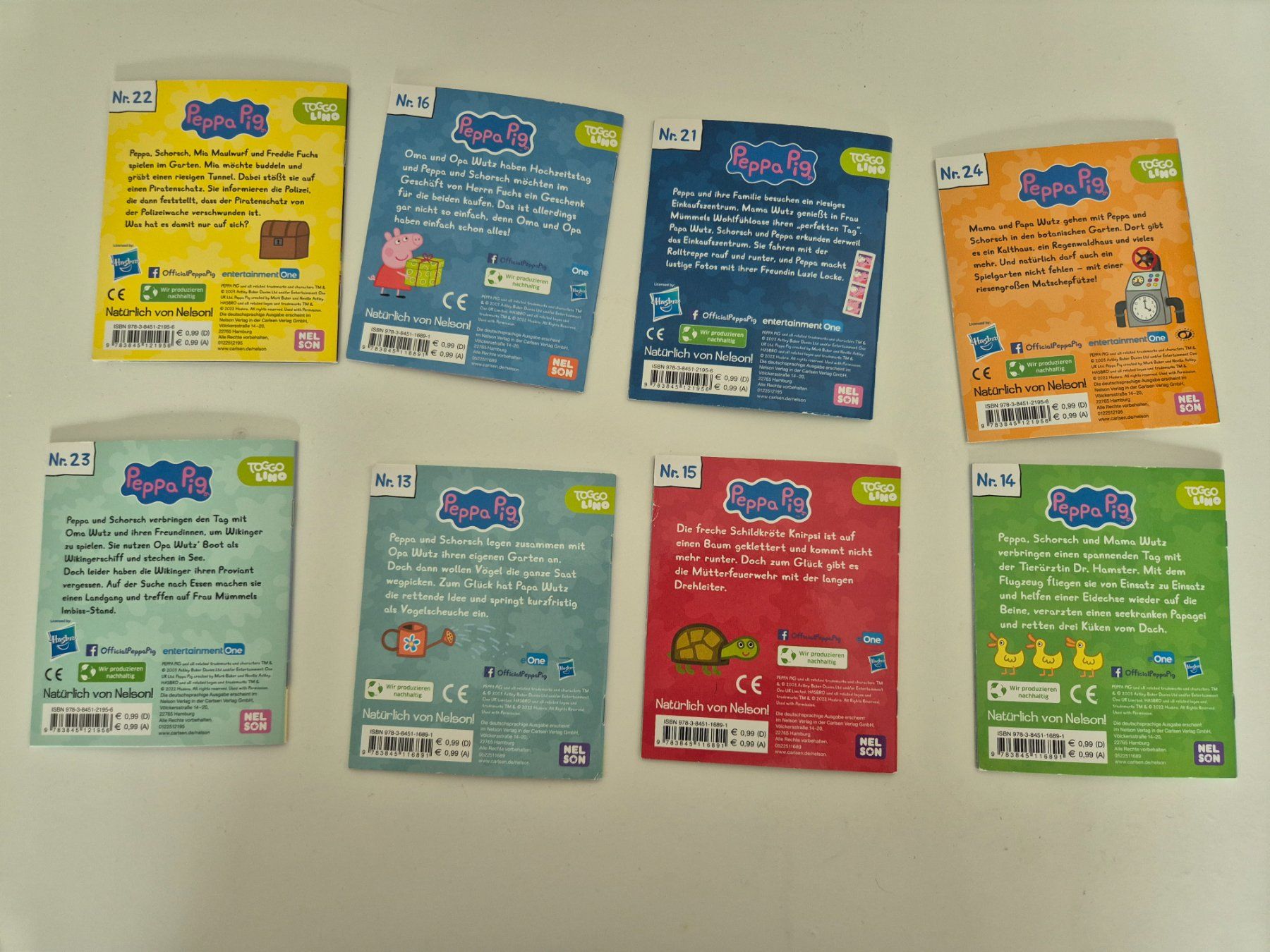 Livres: 8 Pixi Bücher: Peppa Pig – D'occasion à Aarburg par i_c6r8 1