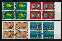 1968 4er-Block Serie Sonderpostmarken ETS