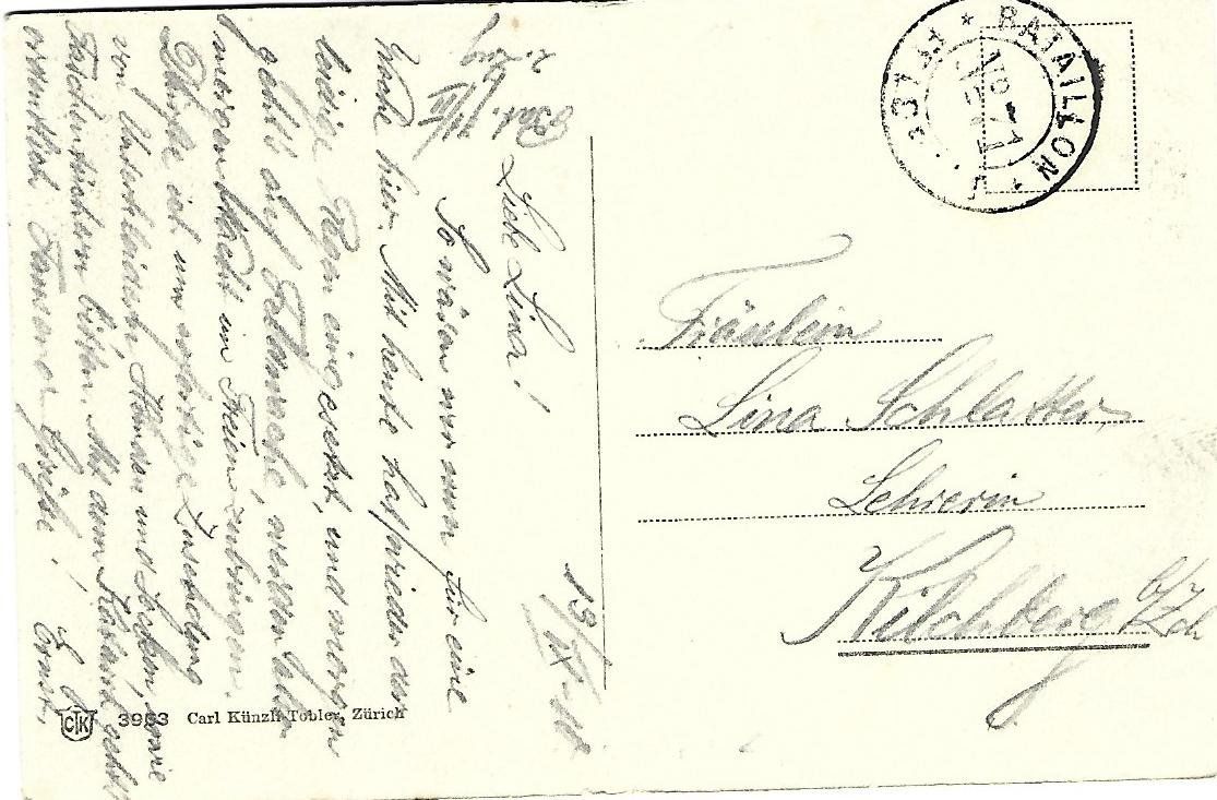 Cartes postales: Egg ZH Dorfansicht – D'occasion à Wetzikon ZH par Brulu100 1