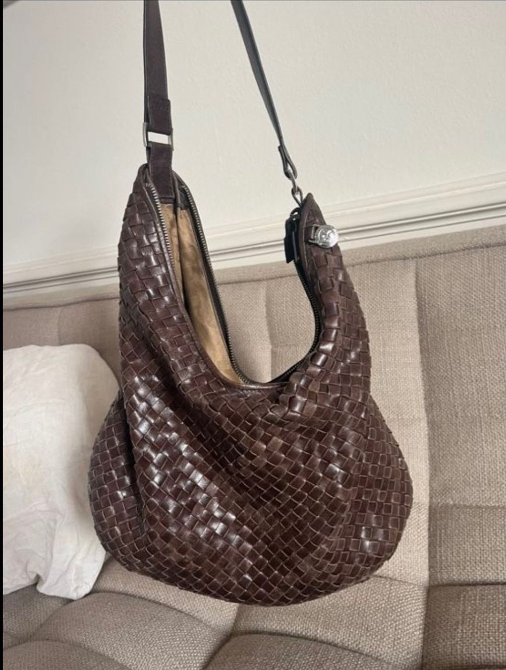 Sacs femmes: Leather bag woven - adax – D'occasion à zürich par schmid1234