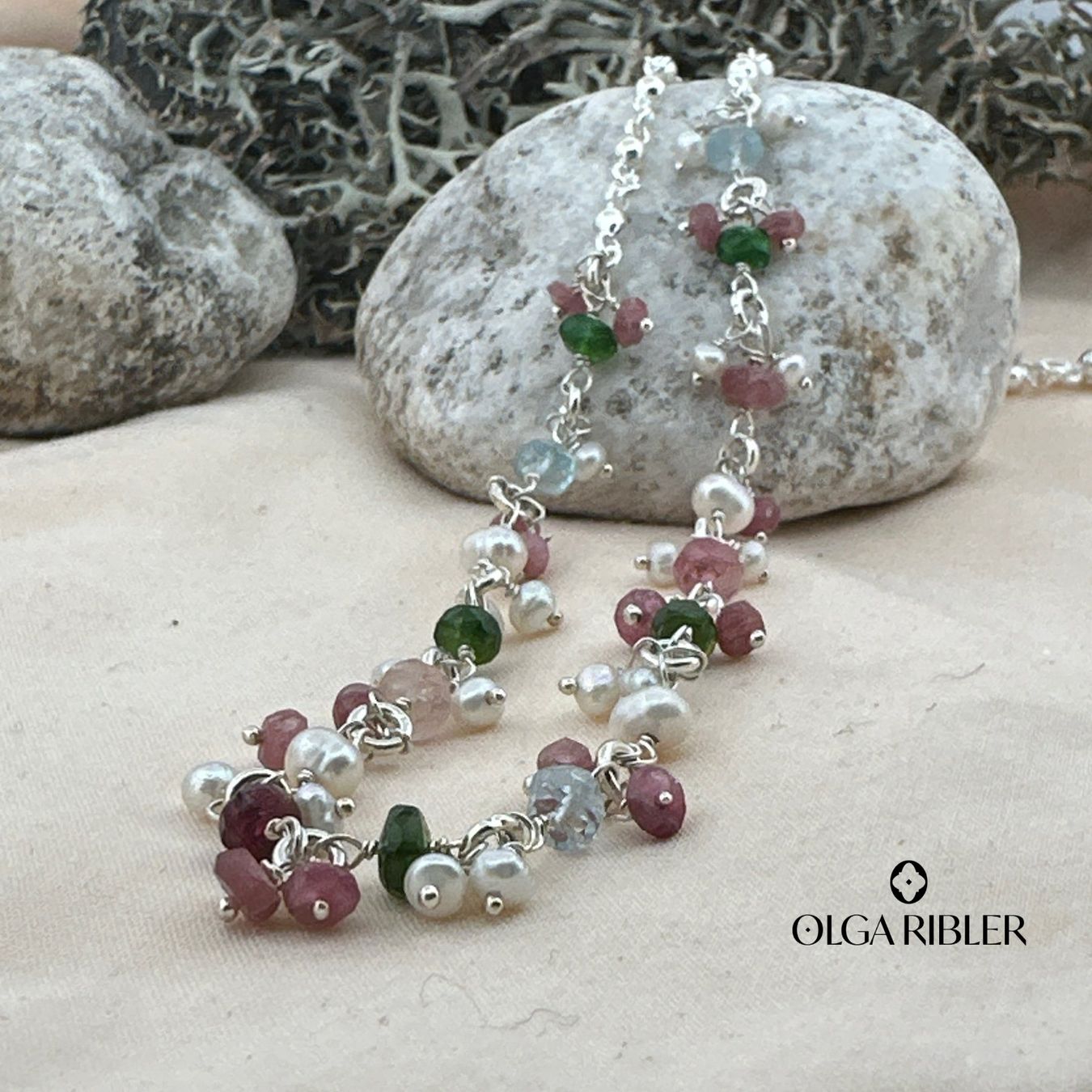 Olga Ribler Ketten: Halskette , Multiturmalinen, Silber 925 – Neu (gemäss Beschreibung) aus Luzern von Schmuckoutlet 4