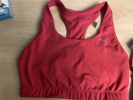 Puma Sport BH Gr. M/L rot Top Zustand für den Sommer!