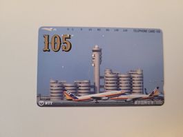 Telefonkarte Japan "Flugzeug"