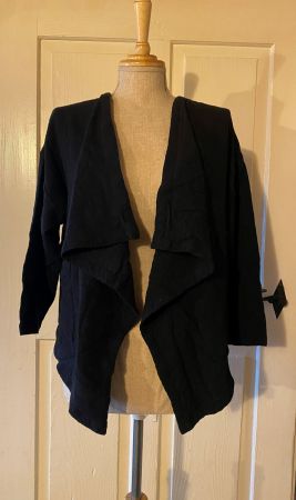Schwarz Wolljacke von Niederberger