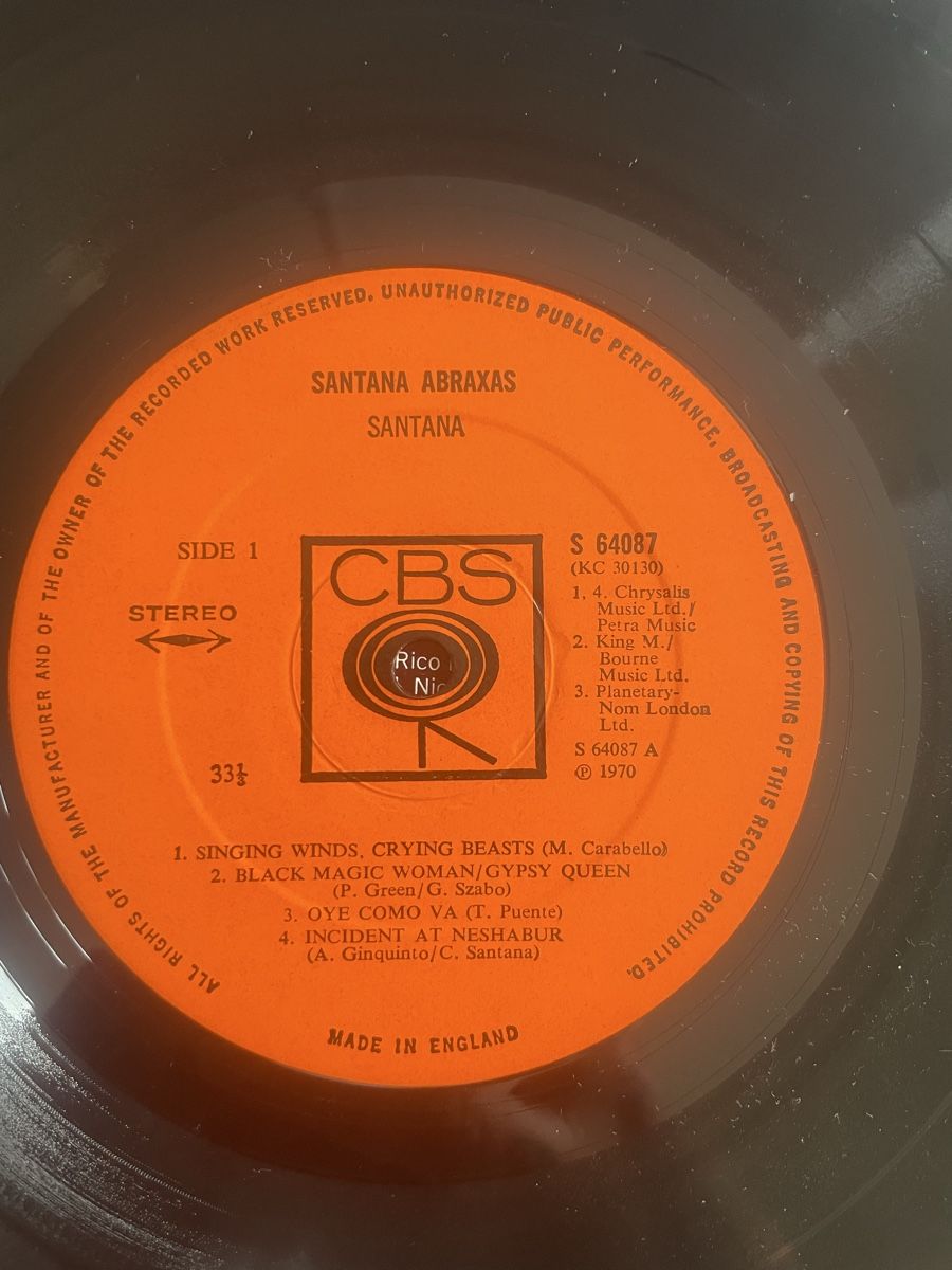 Dischi in vinile: Santana "Abraxa" LP/ Platte – Usato da Günsberg venduto da MorningEgg22 6