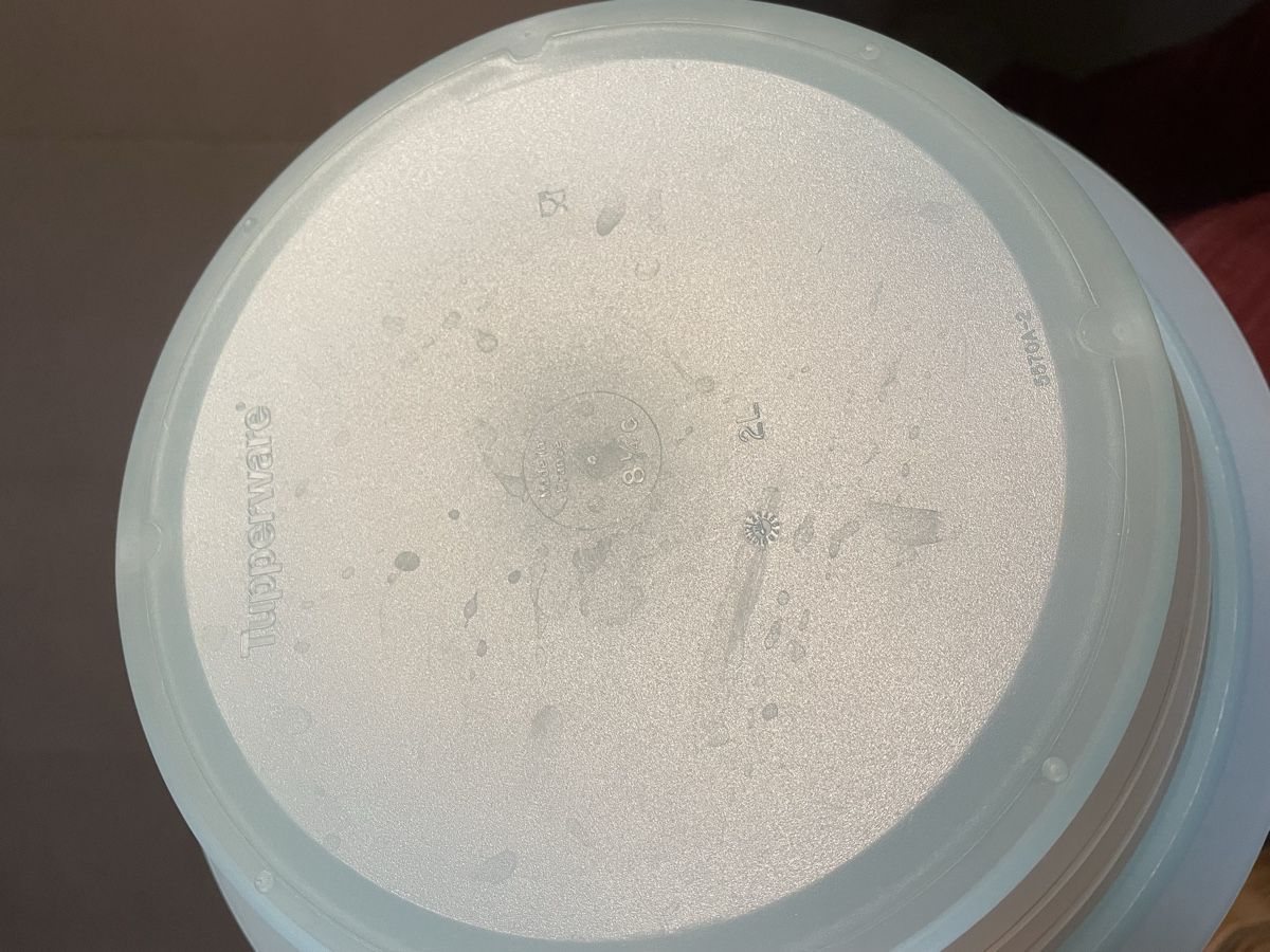 Tupperware Contenitori & Simili: Tupperware Schüssel hellblau mit Deckel – Usato da Aarau Rohr venduto da keedom 3