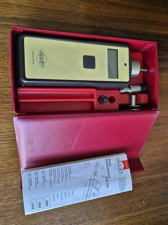 Messen: ZIVY Digital Handtachometer DHR 903 1950/60 – Gebraucht aus Seuzach von Muehlben