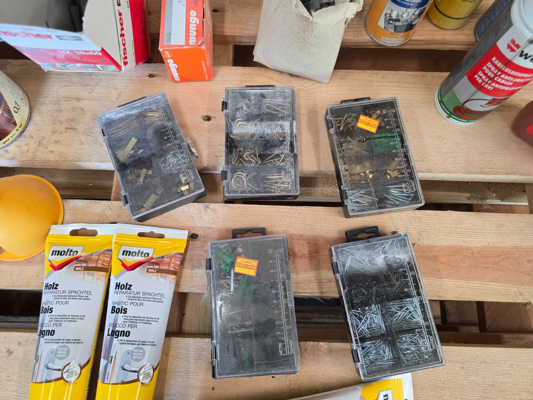 Tutti gli attrezzi: Posten mit diversem Verbrauchsmaterial usw. ab 1.- – Usato da KRINAU venduto da Mio_Liqstyle 3