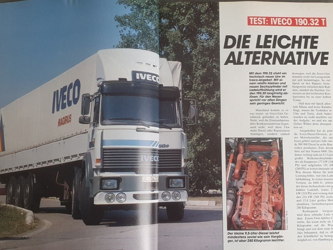 Iveco Autocarri: Lastauto Omnibus 9/89 Iveco 190.32 xa – Usato da Flawil venduto da sr1_f6st 3