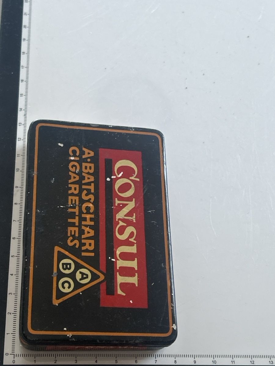 Tabacchi: Blechdose Zigaretten A. Batschaari(S10) – Usato da Aarau venduto da bro_9zsg 1