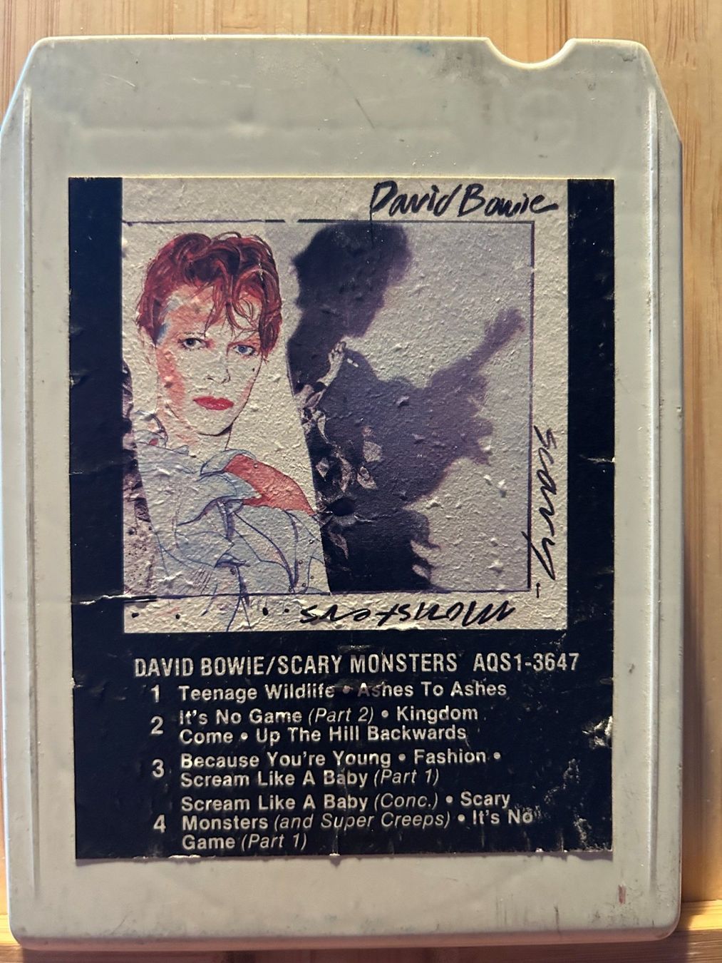 Kompaktkassetten: DAVID BOWIE "SCARY MONSTERS" 1980 – Gebraucht aus Lugaggia von Matt1964