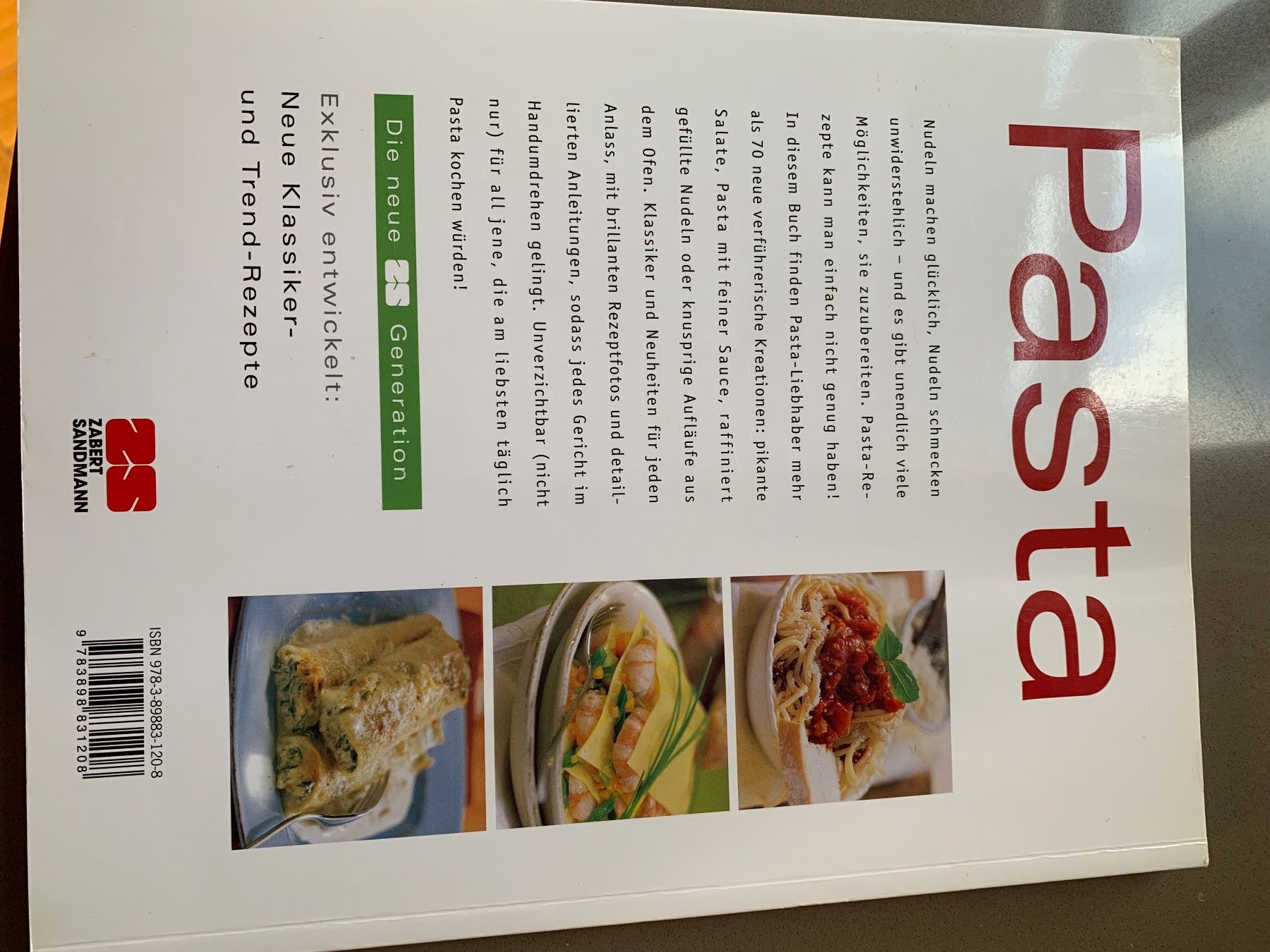 Libri: Kochbuch Pasta – Usato da Zürich venduto da baby0022 1
