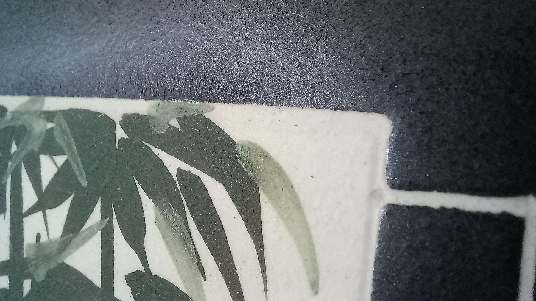Vasi & Recipienti: Schwarze handbemalte Keramikvase, Thailand – Usato da Bévilard venduto da Orscha 8