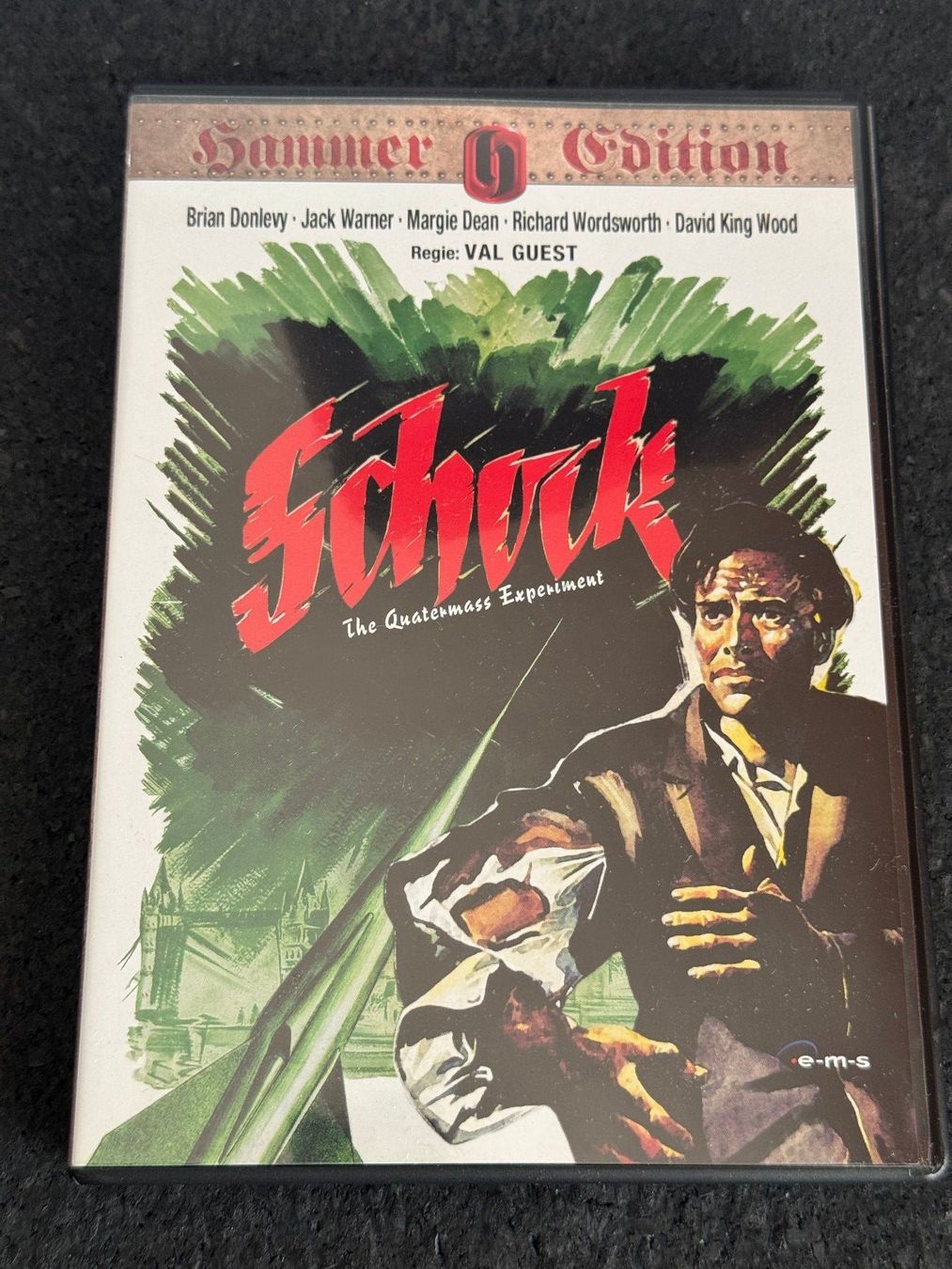 Tutti i DVDs: Schock "The Quatermass Experiment" DVD DE/EN Hammer Edition – Usato da Fribourg venduto da tschjoly