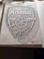 Dot Painting Bild Logo Arsenal London